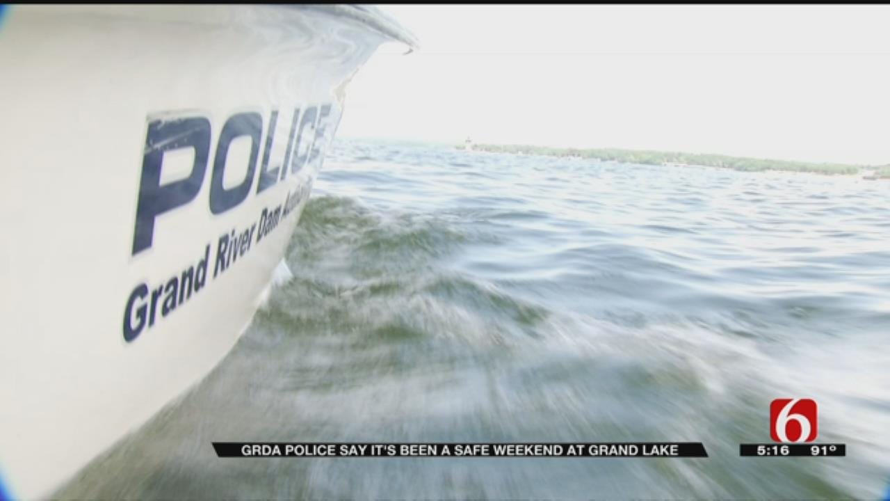 GRDA Police Make Rounds To Keep Lake-Goers Safe