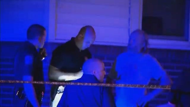 WEB EXTRA: Scenes From Tulsa Officer-Involved Shooting