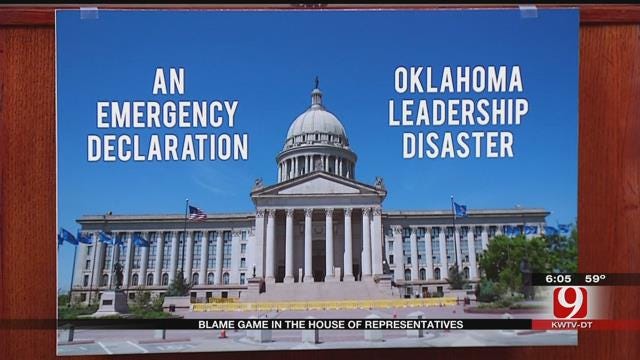 House Democrats Declare 'Oklahoma Leadership Disaster'
