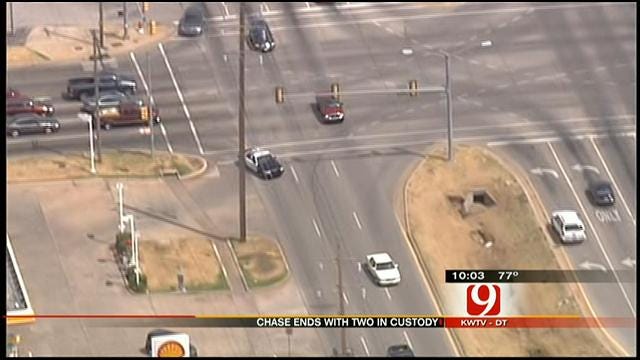 Two Oklahoma Men Behind Bars Following High Speed Chase