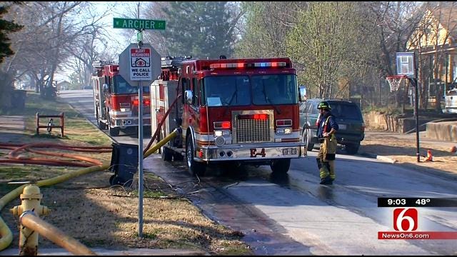 Firefighters Respond To Tulsa House Fire