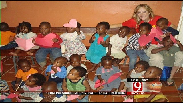 Edmond Students Reach Out to Students in Africa