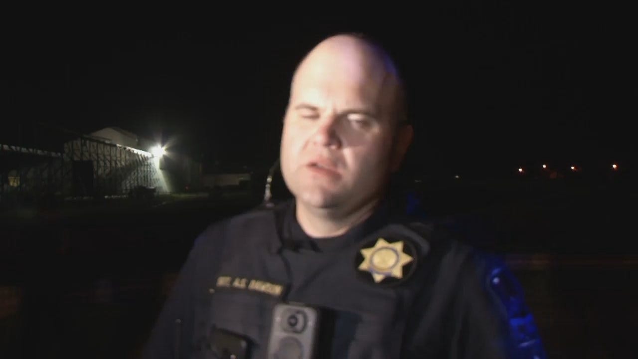 WEB EXTRA: Tulsa Police Sgt. Adam Dawson Talks About Chase, Arrests