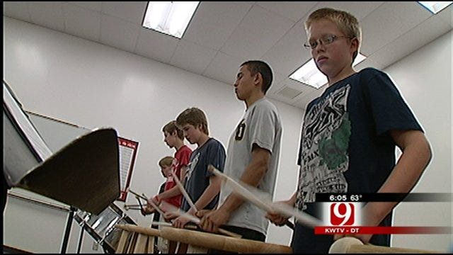 Oklahoma Drumline Marching To The Beat Of Their Own 'Drums'