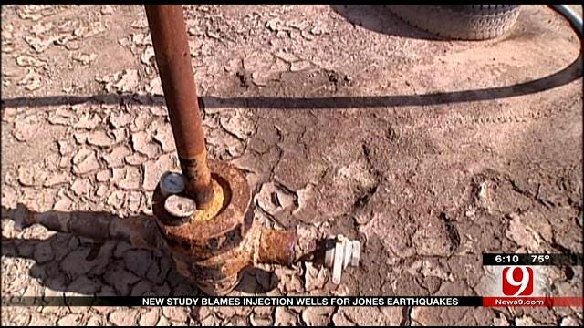 New Study Blames Injection Wells For Jones Earthquakes