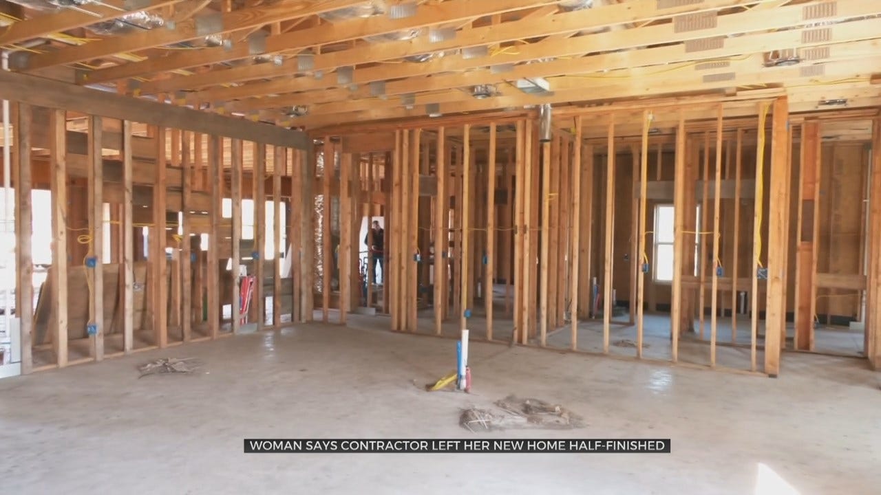 Bixby Veteran Claims Contractor Never Finished Home