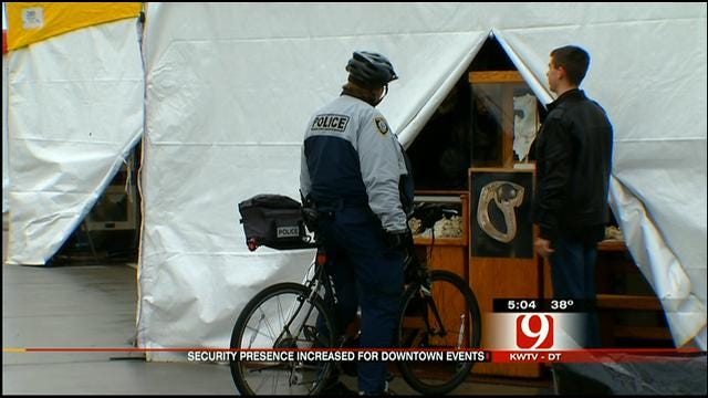 Police Increase Security At Downtown OKC Events