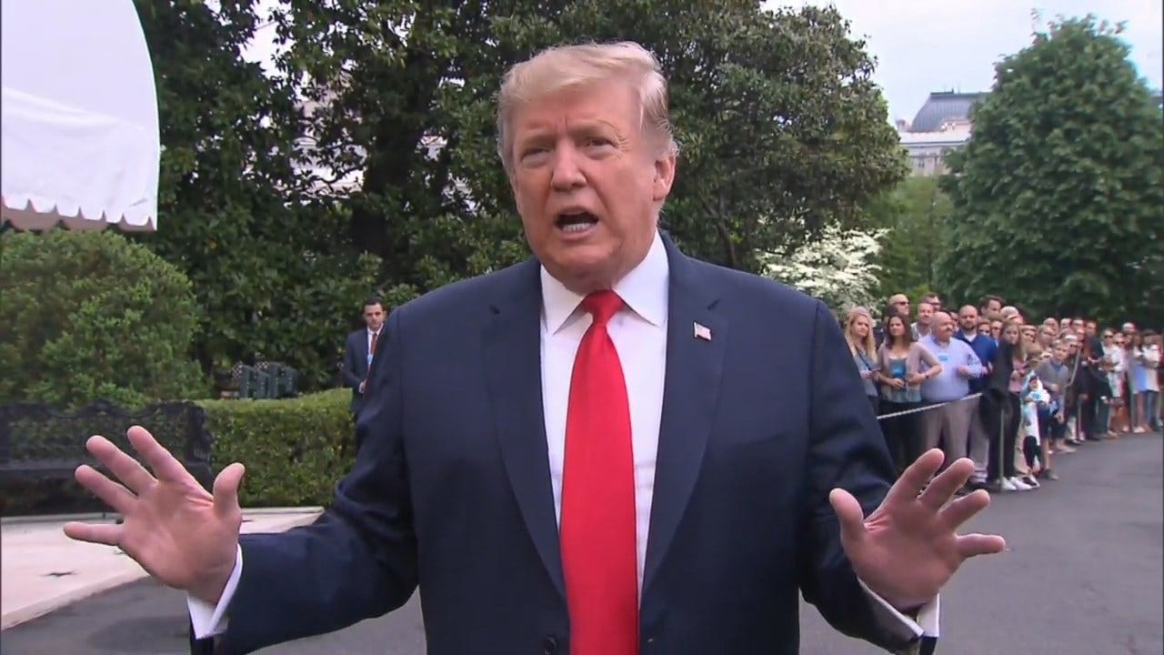 President Trump: 'There Has Never Been A President More Transparent Than Me'