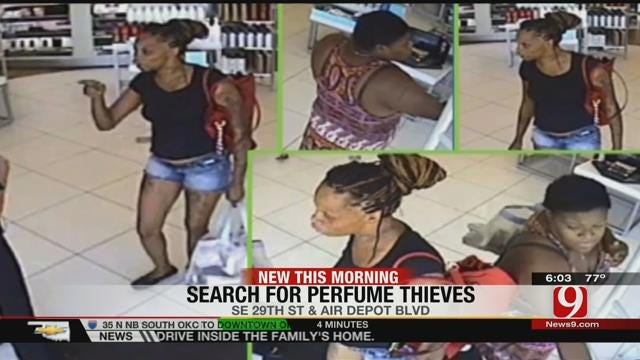 Midwest City Police Look For 'Smell Good Bandits'