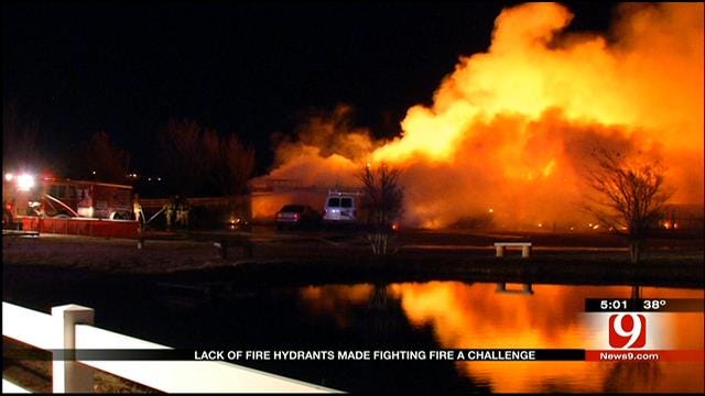 Neighbors Concerned Over Lack Of Fire Hydrants After OKC House Fire