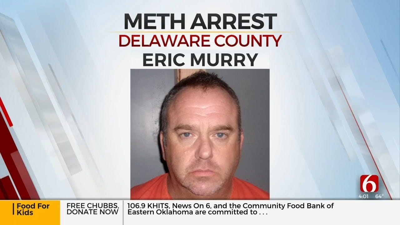 Delaware County Man Arrested On Meth Trafficking Complaints