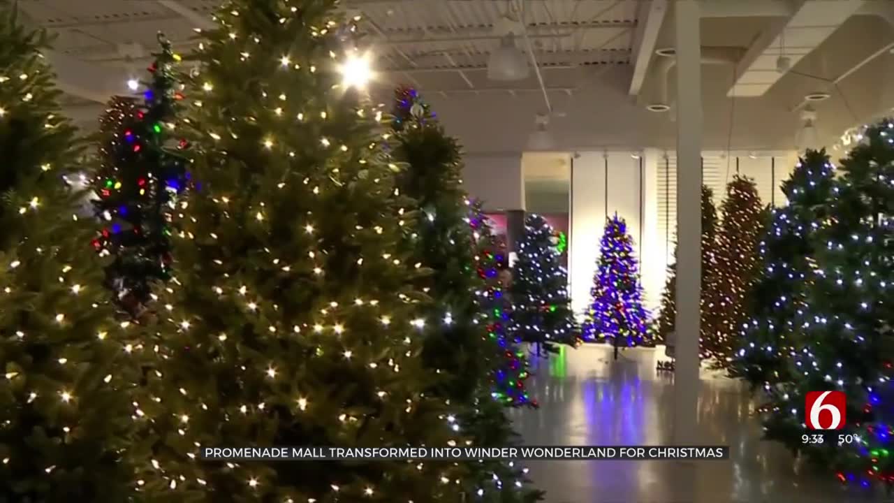 Tulsa Promenade Mall Becomes 'Christmas Wonderland' For The Season