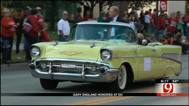 Gary England Honored During OU Homecoming Weekend