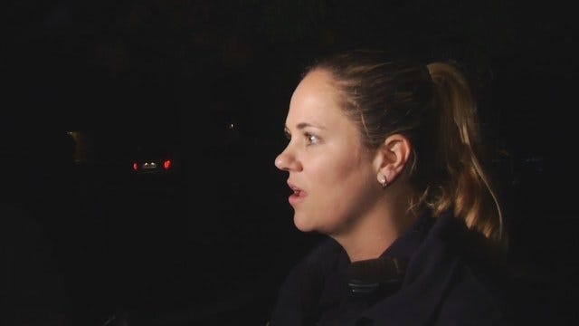 WEB EXTRA: Tulsa Police Officer Jeannie MacKenzie Talks About Standoff, Homicide