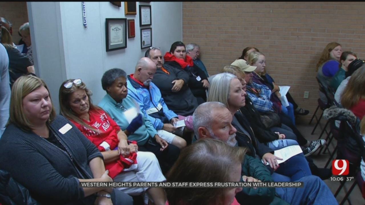 Western Heights Parents, Staff Express Frustration Over School District Leadership
