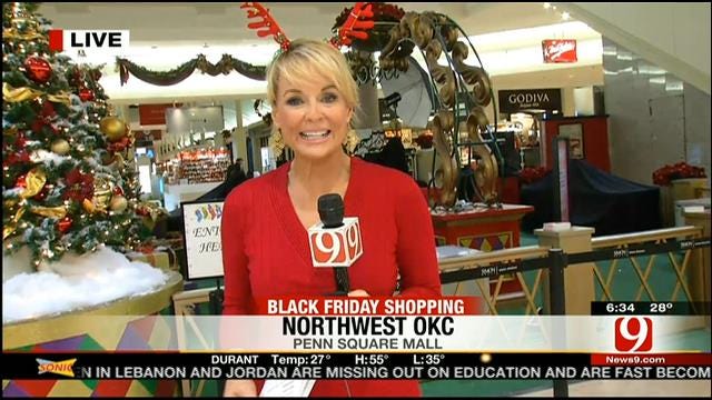 Shoppers Flock To OKC Stores For Black Friday Deals