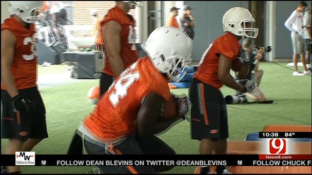 OSU Holds First Scrimmage Of Practice