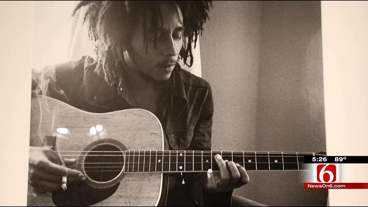 Bob Marley Exhibit Appearing At Woody Guthrie Center