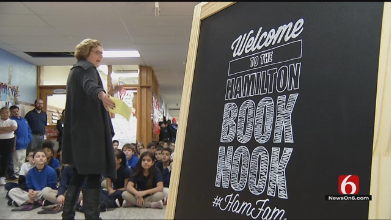 New 'Book Nook' Encouraging Tulsa Students To Read