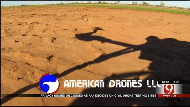 Privacy Laws A Concern As Oklahoma Applies To Be FAA Drone Test Site