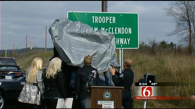 Stretch Of Highway 75 Dedicated To OHP Trooper Killed In 2006 Crash