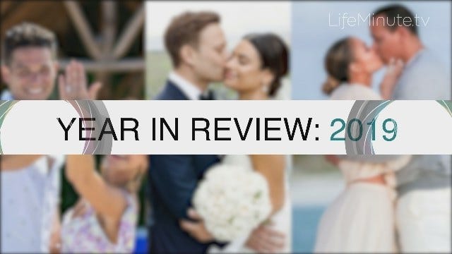 LifeMinute Year in Review: 2019 Celeb Engagements and Marriages