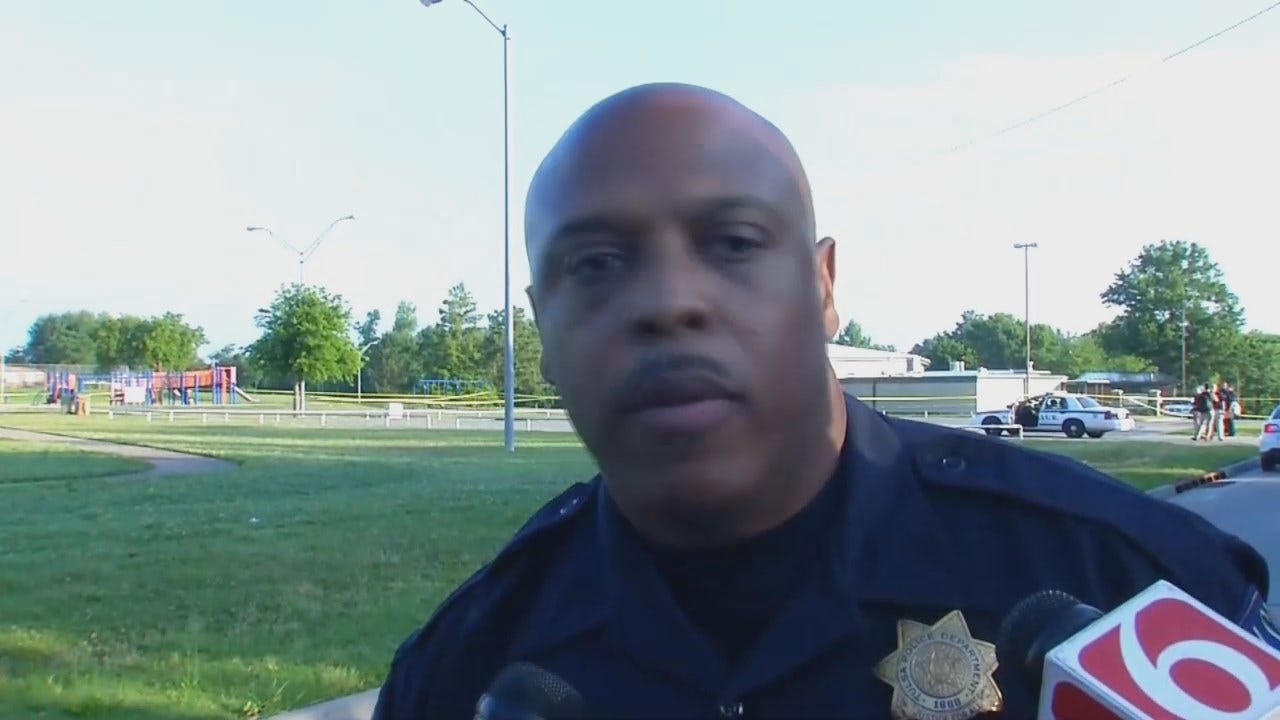WEB EXTRA: Tulsa Police Officer Leland Ashley Talks About The Homicide