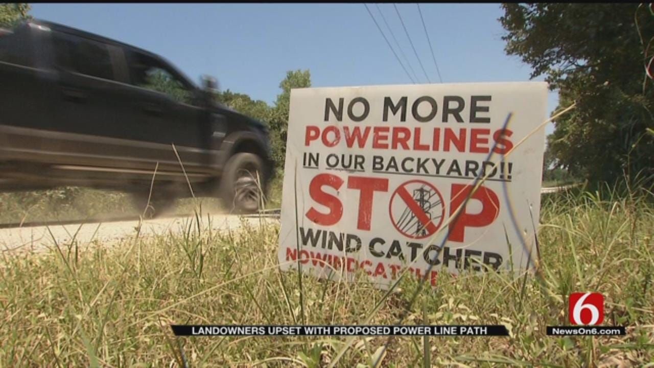 Creek County Landowner Arguing Against Wind Catcher Program