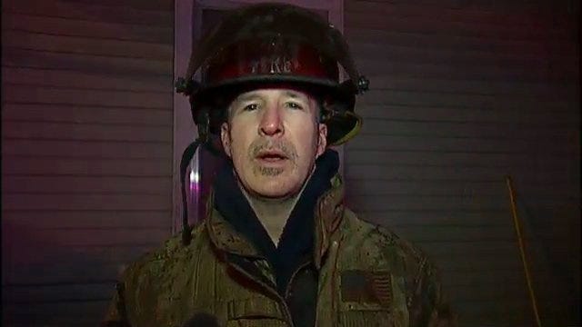 WEB EXTRA: Tulsa Fire Captain Brian Lloyd Talks About House Fire