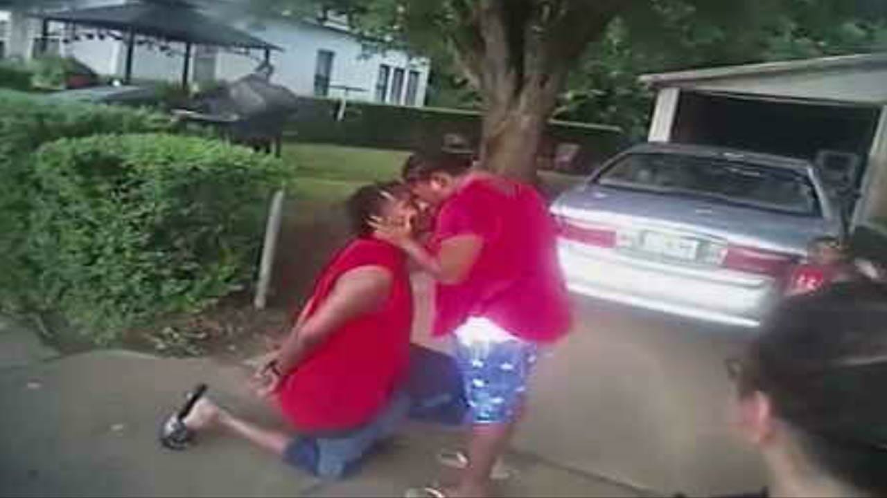 Muskogee Woman Says 'Yes' To Handcuffed Marriage Proposal