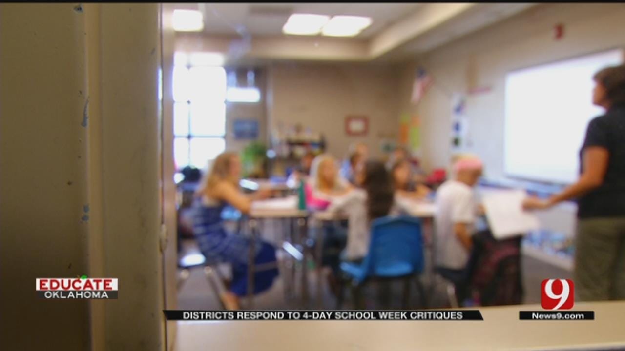 Two Oklahoma School Districts Report Success With 4-Day Weeks
