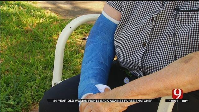 84-Year-Old Woman Fights Back Against Purse Snatcher In Del City