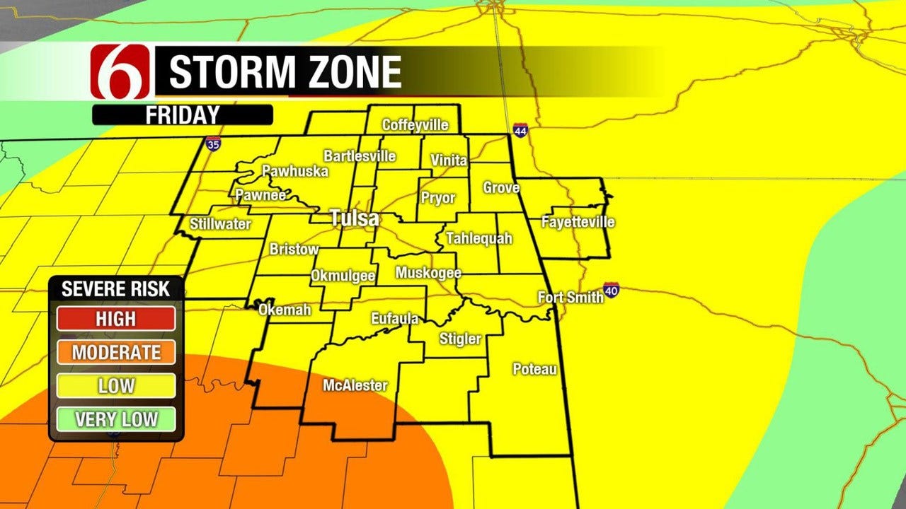 More Storms Likely In NE Oklahoma Into The Weekend