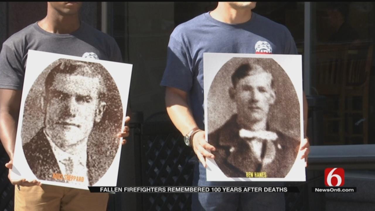 Tulsa Firefighters Killed In Line Of Duty Honored 100 Years Later