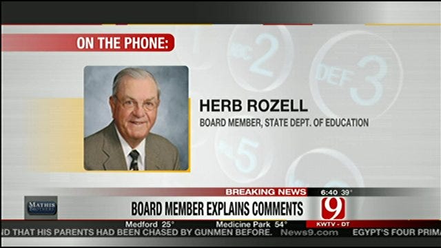 News 9's Robin Marsh Gets Exclusive Interview With Board Member Herb Rozell
