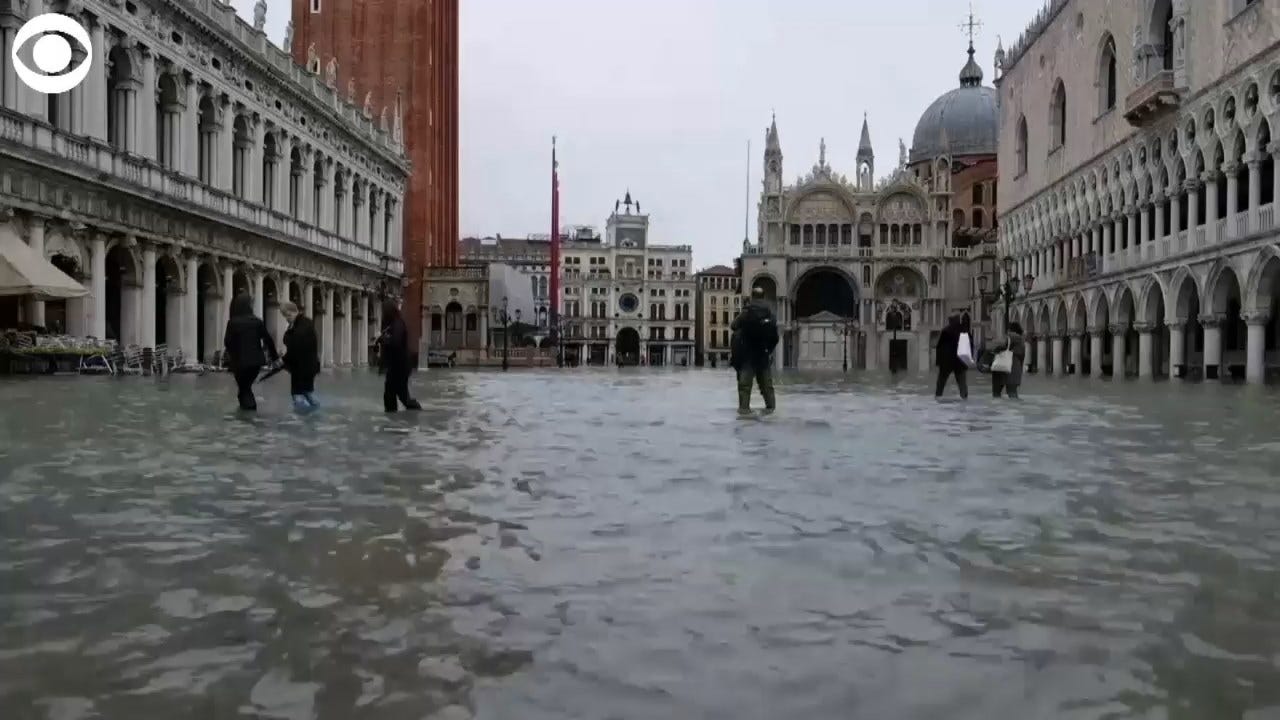 Italian Officials Issue A State Of Emergency After Flooding In Venice