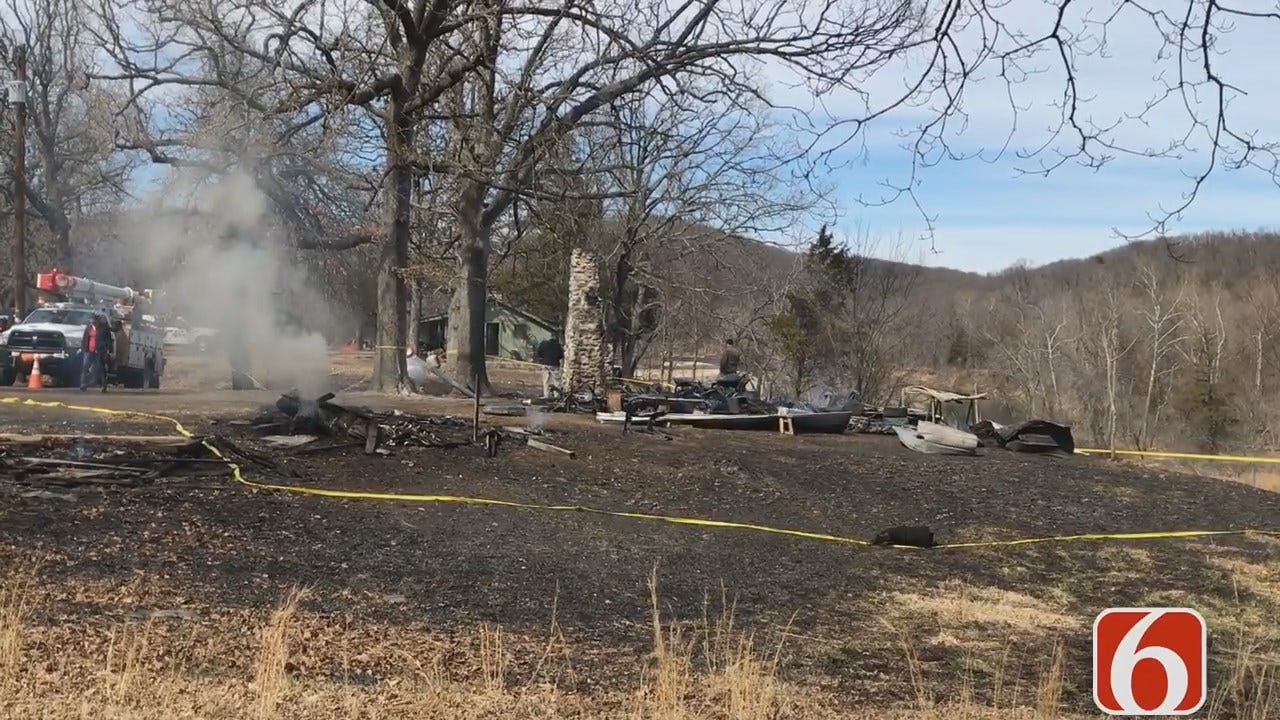 Emory Bryan Reports On Fatal Spavinaw Fire