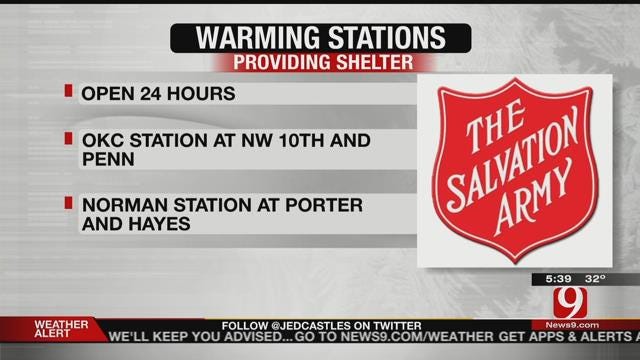 Salvation Army Shelters To Be Open 24 Hours Due To Winter Storms