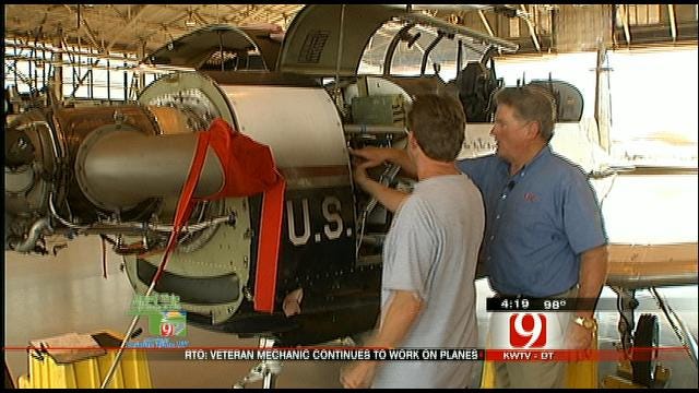 News 9 Speaks To Long-Time Mechanic At Vance Air Force Base