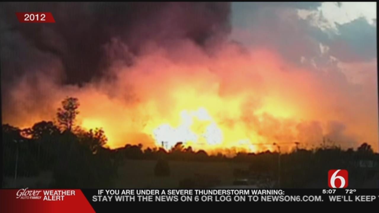 Firefighters: Mannford Wildfire 'Fairly Contained'