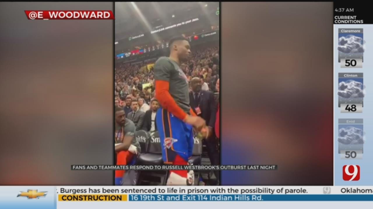 WATCH: Westbrook Gets In Verbal Altercation With Utah Jazz Fan