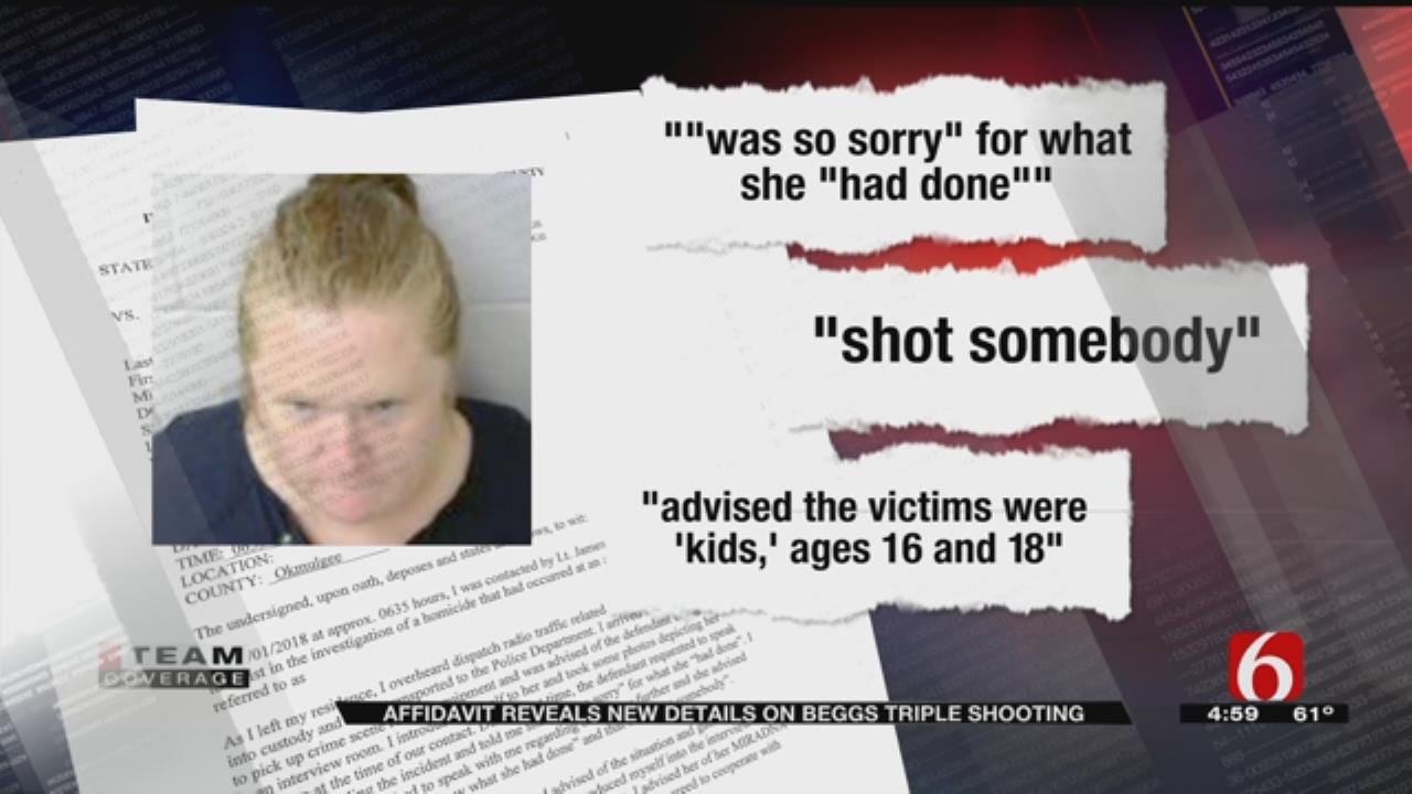 Affidavit: Beggs Mother Admitted To Shooting Her 3 Children