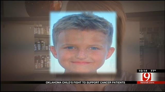 Oklahoma Child Continues To Support Cancer Patients