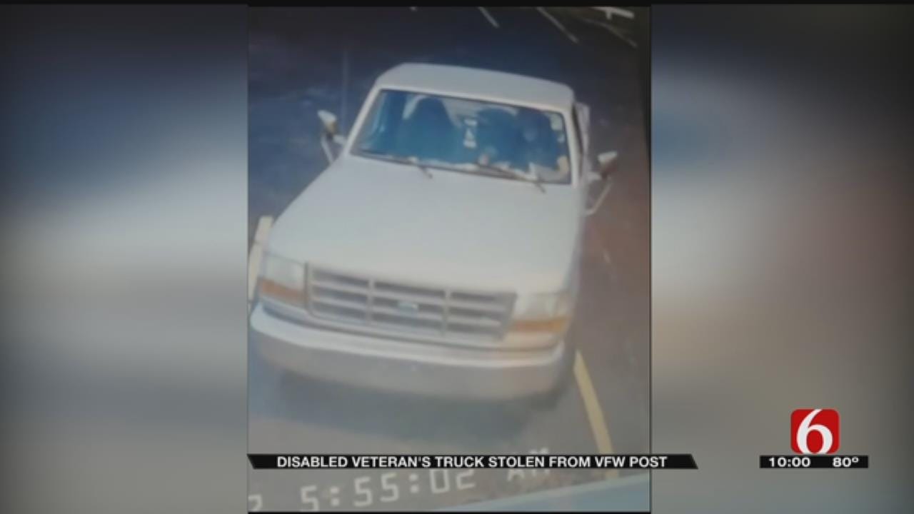Thief Steals Veteran’s Truck From Mannford VFW Parking Lot