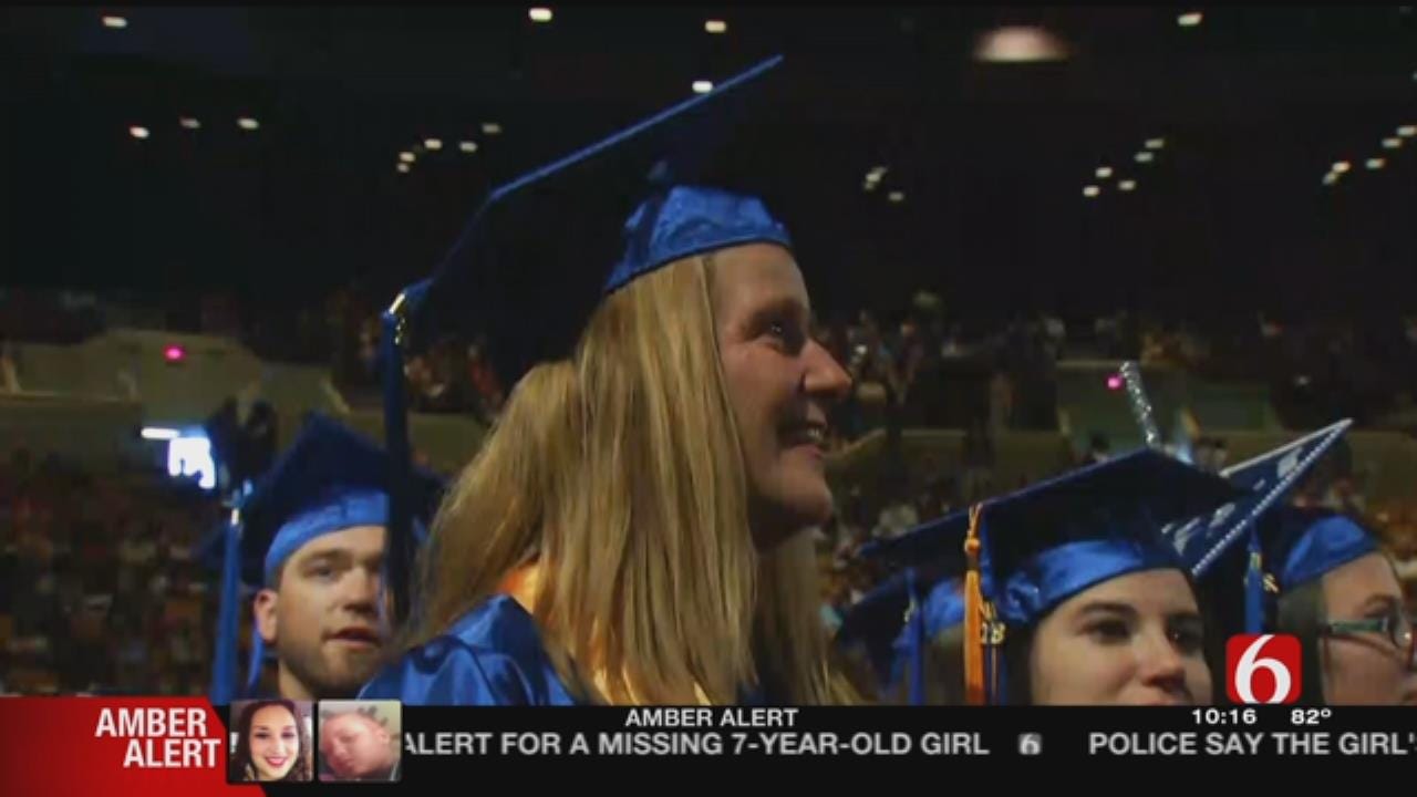 Tulsa Mother Celebrates More Than A Degree At Her College Graduation