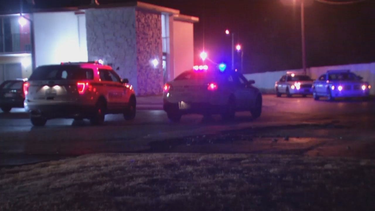 WEB EXTRA: Video From Scene Outside Tulsa Motel