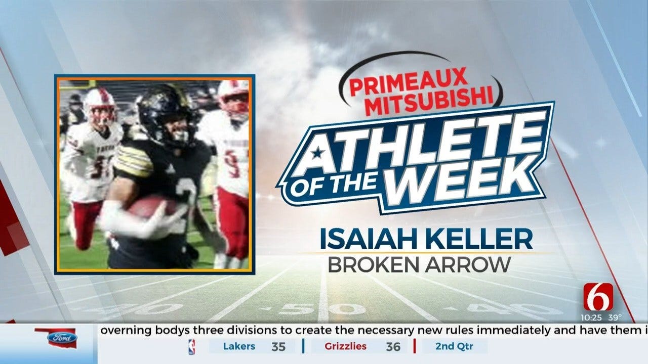 Primeaux Mitsubishi Athlete Of The Week: Isaiah Keller