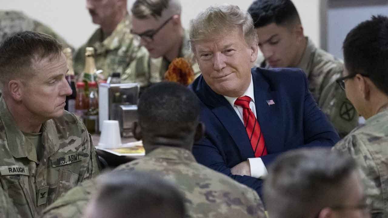 Trump Thanks Troops In Afghanistan, Says Taliban Want A Deal