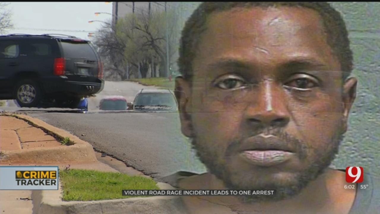 OKC Road Rage Suspect Strikes Man With Bat, Threatens Couple With Knife And Gun