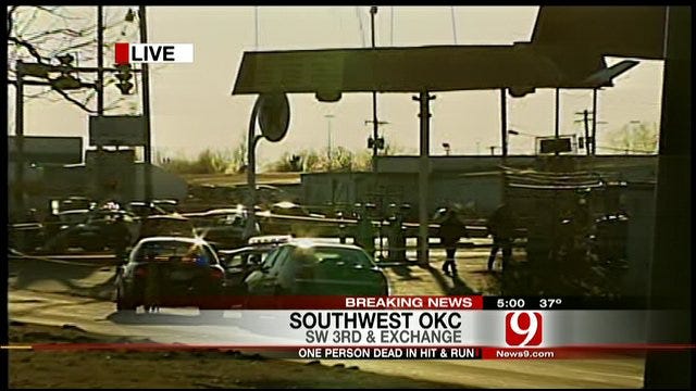Police: Man Killed In Southwest OKC Hit-And-Run